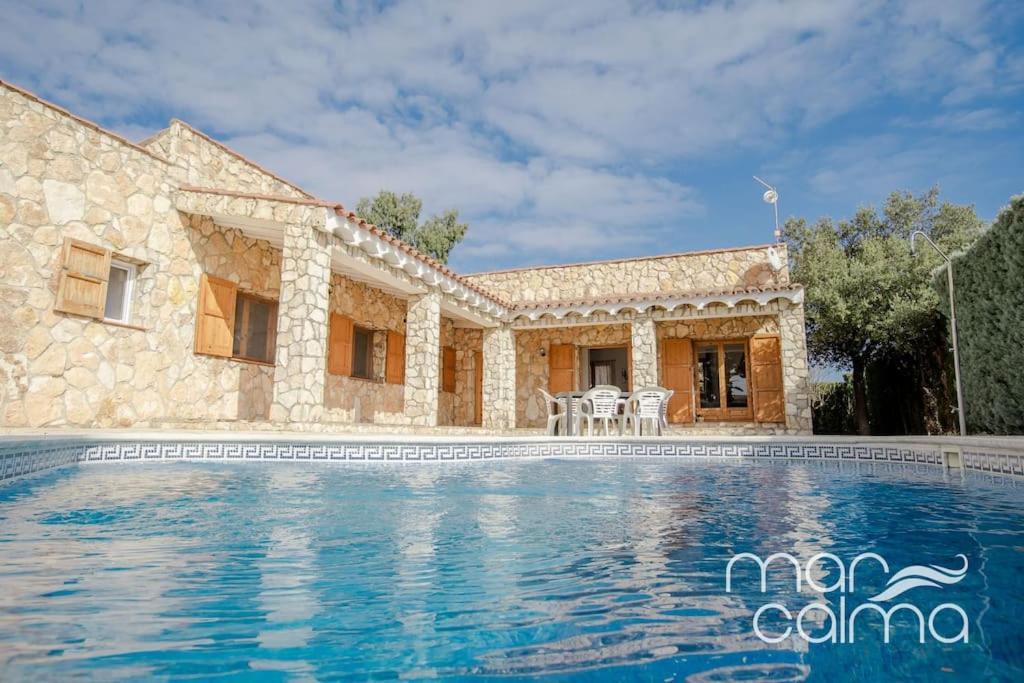 Villa La Roca By Marcalma Les Tres Cales Bagian luar foto